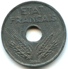 20 centesimi stato francese