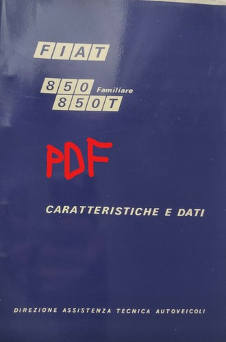 Manuale caratteristiche dati - manuale,