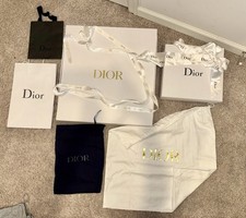 Dior Boxes, Dust Bags And