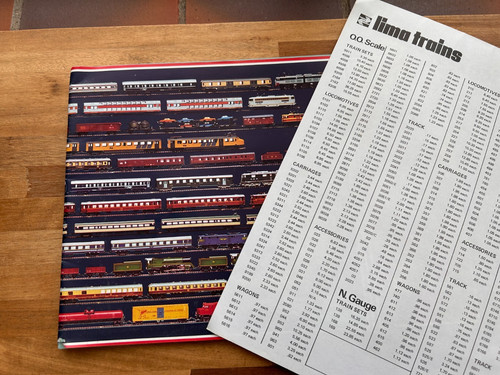 Lima trains catalogue 1977 - catalogue,