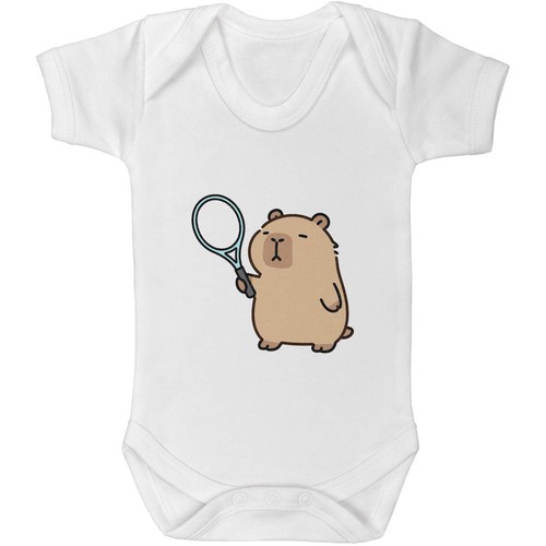'Capybara con racchetta da