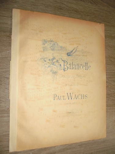 Wachs paul balancelle - wachs, ;