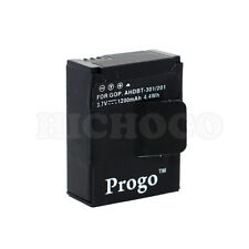 Batteria Progo 1200 mAh per fotocamera GoPro HD Hero3 Hero 3 AHDBT-201 AHDBT-301