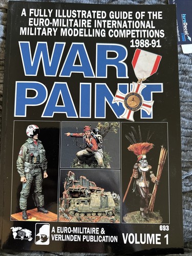 Verlinden book war paint - book,