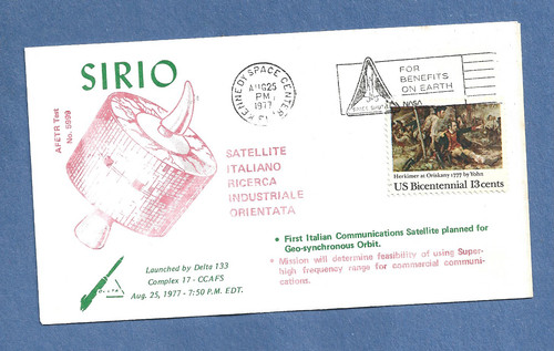 Sirio lancio satellite - sirio,