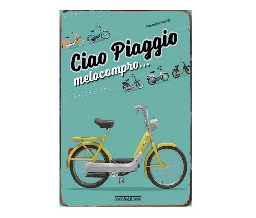 Targa latta vespa retrò - targa,