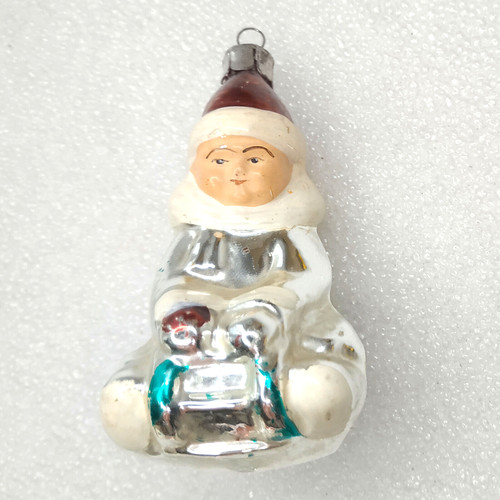 Antico vintage vetro natale - vetro,