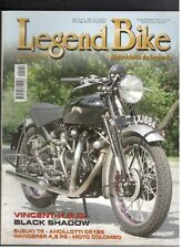 LEGEND BIKE 120/2002 VINCENT HRD BLACK SHADOW-SUZUKI TR-ANCILLOTTI CR 125-MOTOM