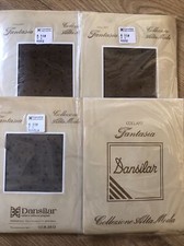 4Paia Collant Vintage Fantasia A Pois Sexy Dansilar - Mis. 1 Col.Grigio Marrone