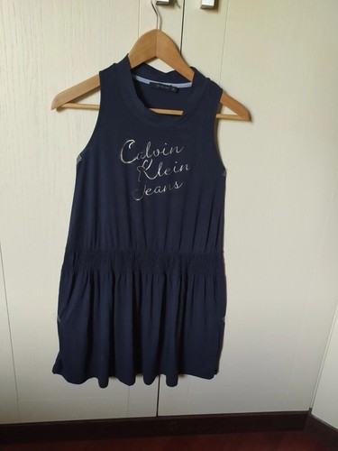 Vestito bimba blu calvin - calvin, klein