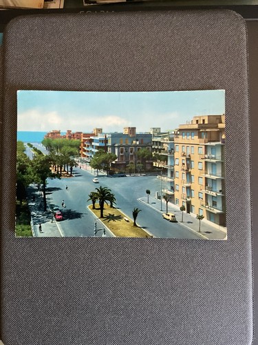 Cartolina ostia viale - -,