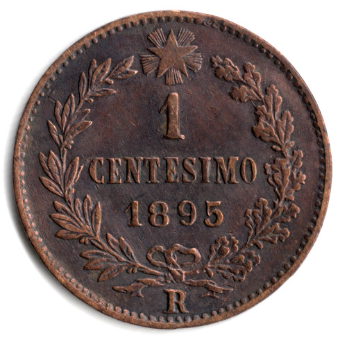 Italia centesimo 1895 re - 1895,
