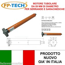 MOTORE ELETTRICO X TAPPARELLA 140 KG 80 NM TENDE DA SOLE AVVOLGIBILE AUTOMAZIONE