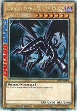 DRAGO NERO OCCHI ROSSI -