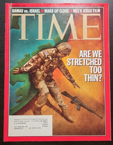 Time magazine september - time,