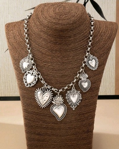 Collana cuore sacro gesù - cuore,
