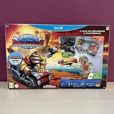 Skylanders SuperChargers STARTER PACK Wii U CIB COMPLETO RARO Donkey Kong Amiibo
