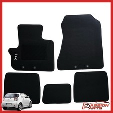 TAPPETI TOYOTA IQ TAPPETINI IN MOQUETTE SAGOMATI CON RICAMO E FISSAGGI KIT 5 PZ