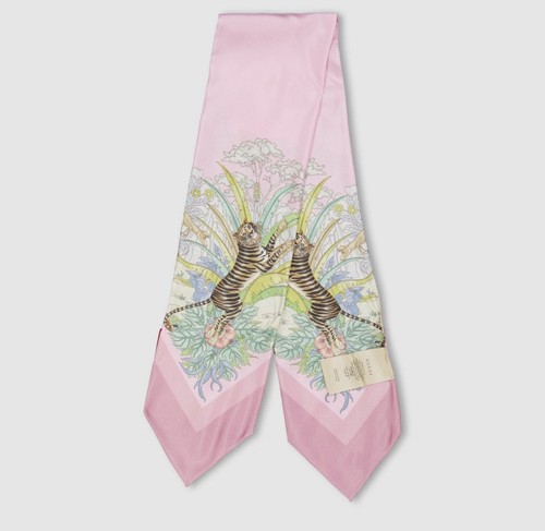 Autentica sciarpa gucci tigre - gucci,