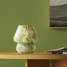 Lampada Da Tavolo Comodino, Lampada Da Scrivania LED Dimmerabile, Abat Jour in V