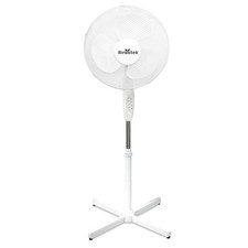 Ventilatore Telescopico Pavimento Diametro 40cm 45W 3 Velocità Oscillante