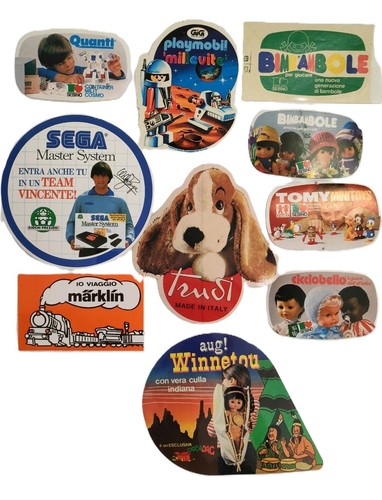 Sticker adesivi vintage - , anni