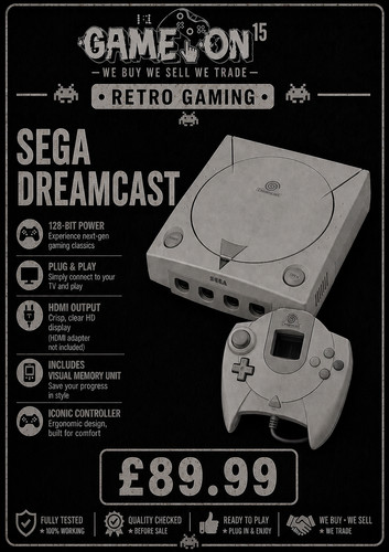 Console sega dreamcast testata - sega,