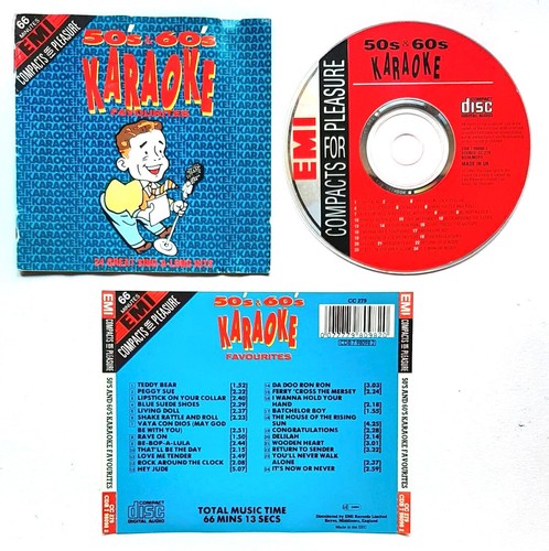 60 s karaoke - cd, 60's