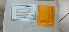 Libretto Istruzioni Autoradio MAJESTIC SCD 97 RDS / FM  + Chiavette Smontaggio