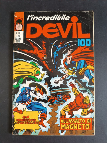 Fumetto incredibile devil - l'incredibile,