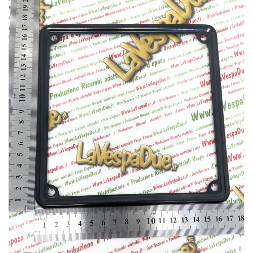 Cornice targa nera - per, vespa