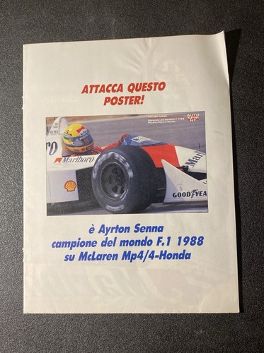 Autosprint poster ayrton - autosprint,