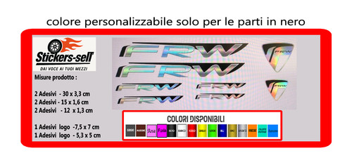 Adesivi bici frw - ,