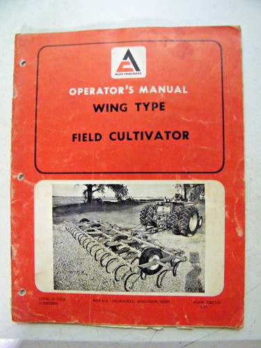 Allis chalmers wing - allis,