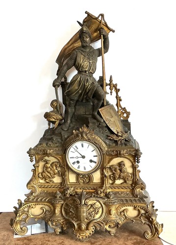 Large very decorative clock - decorative,