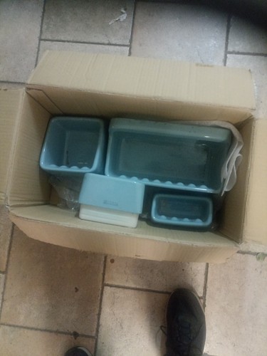 Set bagno ceramica - ceramica, vintage