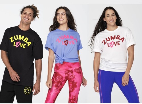 Shirt unisex zumba love - unisex,