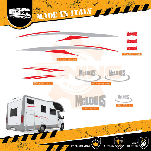 Decalcomania adesivi camper - decalcomania,
