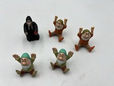 5 Personaggi Biancaneve Disney Mc Donald’s Happy Meal Vintage 2001 Sorprese