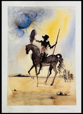 Salvador dali litografia - dali, coa