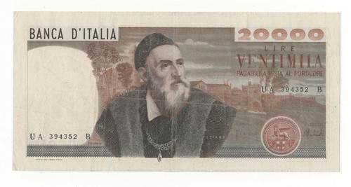 20000 lire tiziano - 20000,