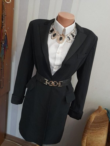 Blazer donna cerruti nero lana - nero,