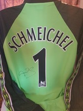 Maglia portiere replica firmata Peter Schmeichel 1999,