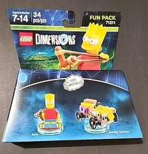 Lego Dimensions 71211 Fun Pack I Simpson Bert Gravity Sprinter Spedizione Gratuita