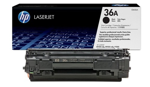 Toner originale 36a - originale, hp