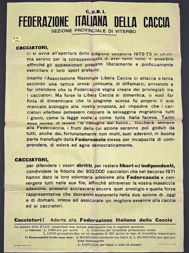 Manifesto viterbo federazione - viterbo,