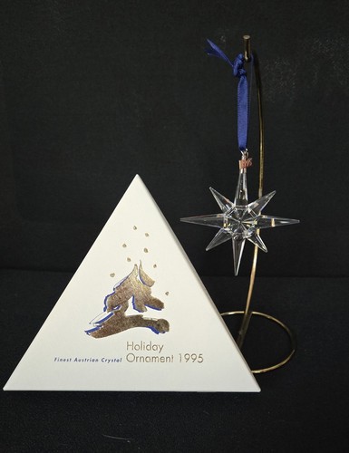 Swarovski crystal 1995 holiday - swarovski,