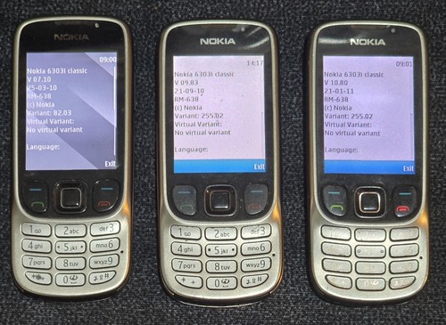 Lotto cellulari nokia 6303i - lotto,