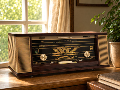 Radio stereo valvole philips - a,