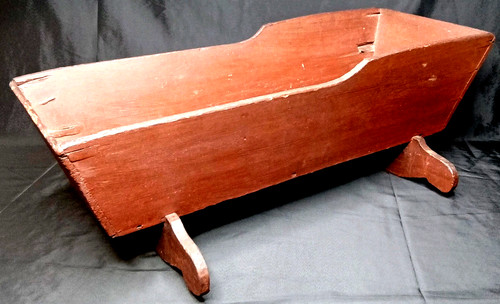Antica culla bambola - , in